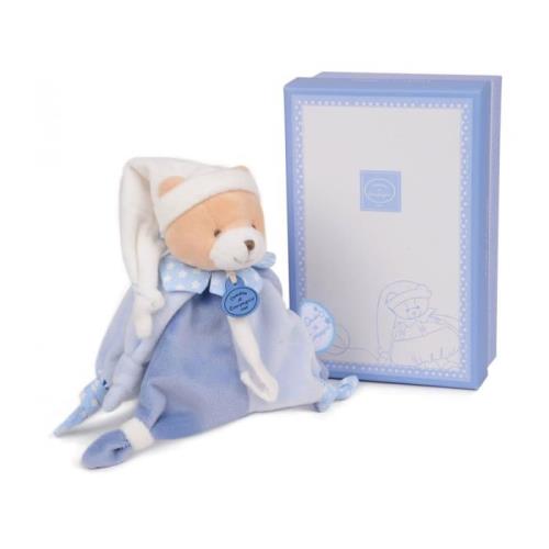 Doudou attache sucette Ours Petit Chou Doudou et Compagnie Bleu 17 cm État correct - Doudou et Compagnie reconditionné disponible sur Fnac