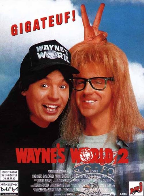 Wayne's World 2 AFFICHE CINEMA ORIGINALE État correct - N/A reconditionné disponible sur Fnac