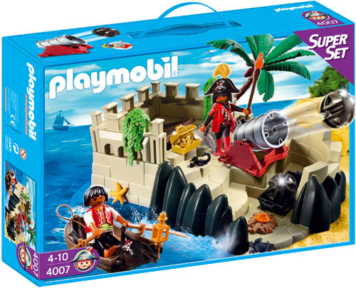 Playmobil 4007 Superset Repaire des pirates État correct - Playmobil reconditionné disponible sur Fnac