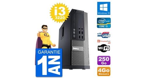 Acheter Pc dell 7010 sff intel core i3-3220 ram 4go disque dur 250go windows 10 wifi État correct - 168,00 € Pc dell 7010 sff intel core i3-3220 ram 4go disque dur 250go windows 10 wifi État correct - N/A reconditionné disponible sur Fnac
