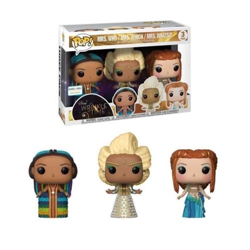 Acheter 3 Figurines Funko Pop! Disney - Un raccourci dans le temps: The 3 Mrs. - Exclusive État correct - 14,93 € 3 Figurines Funko Pop! Disney - Un raccourci dans le temps: The 3 Mrs. - Exclusive État correct - Funko reconditionné disponible sur Fnac