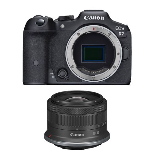 EOS R7 + RF-S 18-45mm f/4.5-6.3 IS STM État correct - N/A reconditionné disponible sur Fnac
