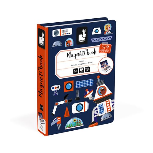 Jeu éducatif magnétique Janod Magneti'book Cosmos État correct - Janod reconditionné disponible sur Fnac