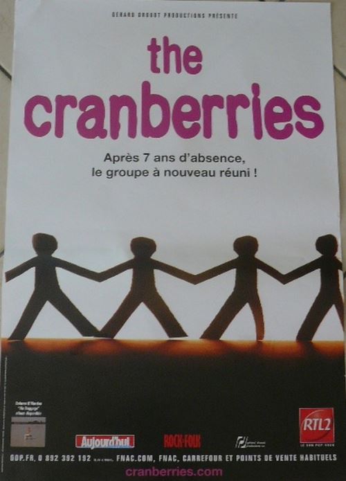 Acheter The Cranberries - 40x60 cm - AFFICHE / POSTER État correct - 13,99 € The Cranberries - 40x60 cm - AFFICHE / POSTER État correct - N/A reconditionné disponible sur Fnac