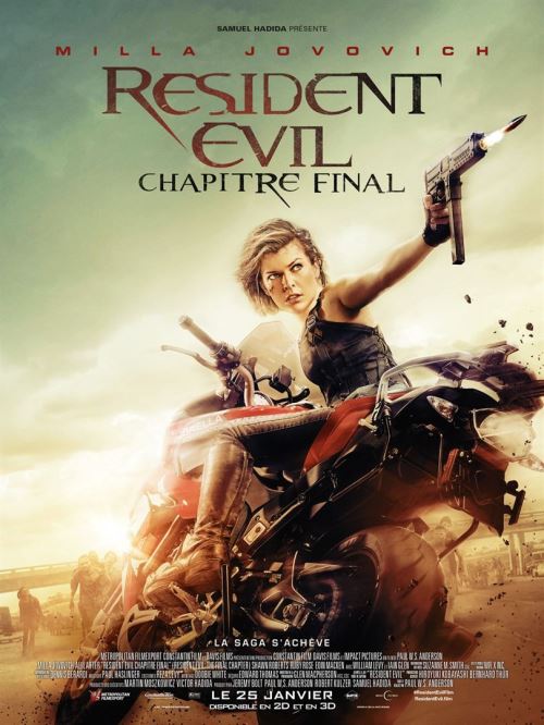 Resident Evil : Chapitre Final AFFICHE CINEMA ORIGINALE État correct - N/A reconditionné disponible sur Fnac