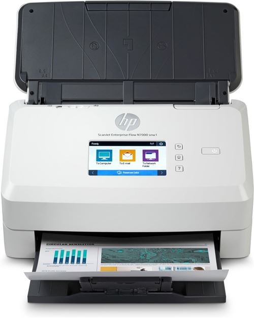 Acheter HP Scanjet Enterprise Flow N7000 Alimentation papier de scanner 600 x 600 DPI A4 Blanc État correct - 730,11 € HP Scanjet Enterprise Flow N7000 Alimentation papier de scanner 600 x 600 DPI A4 Blanc État correct - N/A reconditionné disponible sur Fnac