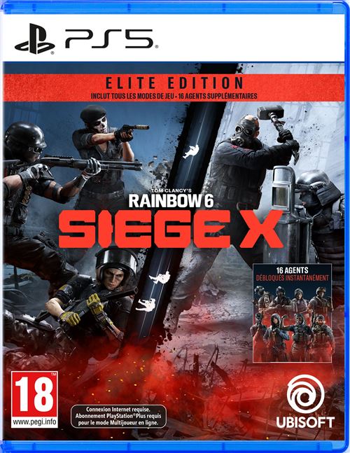 Tom Clancy's Rainbow Six Siege X Elite Edition PS5 État correct - Ubisoft reconditionné disponible sur Fnac