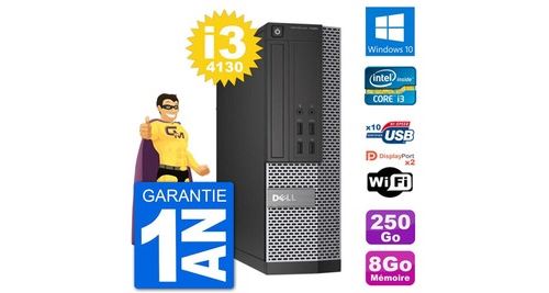 Acheter Pc dell optiplex 7020 sff intel i3-4130 ram 8go disque dur 250go windows 10 wifi État correct - 159,00 € Pc dell optiplex 7020 sff intel i3-4130 ram 8go disque dur 250go windows 10 wifi État correct - N/A reconditionné disponible sur Fnac