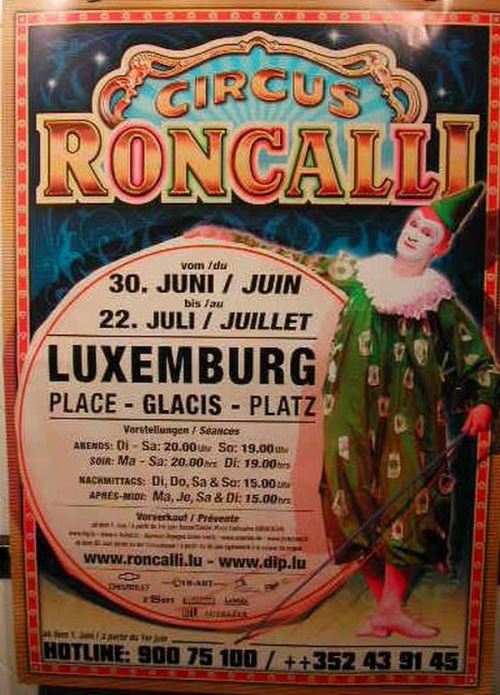 CIRCUS RONCALLI - 60x85 cm - AFFICHE / POSTER État correct - N/A reconditionné disponible sur Fnac
