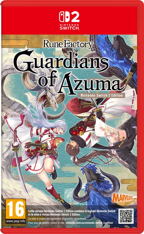 Rune Factory Guardians of Azuma Nintendo Switch 2 État correct - Just for Games reconditionné disponible sur Fnac