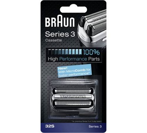 Tête de rasoir Braun cassette 32S Série 3  - Braun reconditionné disponible sur Fnac