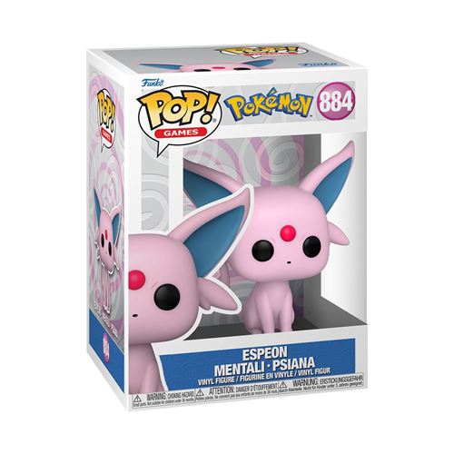 Figurine Funko Pop Games Pokémon Espeon État correct - Funko reconditionné disponible sur Fnac