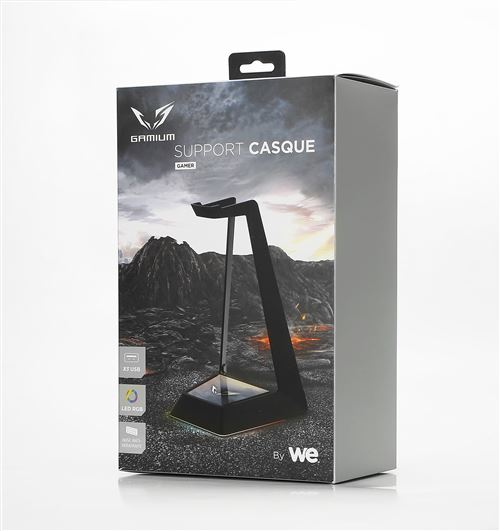 Acheter Support casque We Gamium Noir État correct - 28,99 € Support casque We Gamium Noir État correct - N/A reconditionné disponible sur Fnac