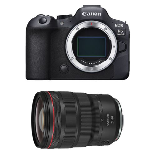 Acheter EOS R6 MARK II + RF 24-70mm f/2.8 L IS USM État correct - 3316,00 € EOS R6 MARK II + RF 24-70mm f/2.8 L IS USM État correct - N/A reconditionné disponible sur Fnac