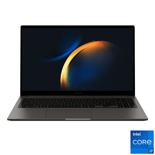 Samsung Galaxy Book3 - Intel Core i7 - 1355U / jusqu'à 5 GHz - Win 11 Home - Carte graphique Intel Iris Xe - 16 Go RAM - 512 Go SSD NVMe - 15.6"" 1920 x 1080 (Full HD) - Wi-Fi 6E - graphite État correct - Samsung reconditionné disponible sur Fnac