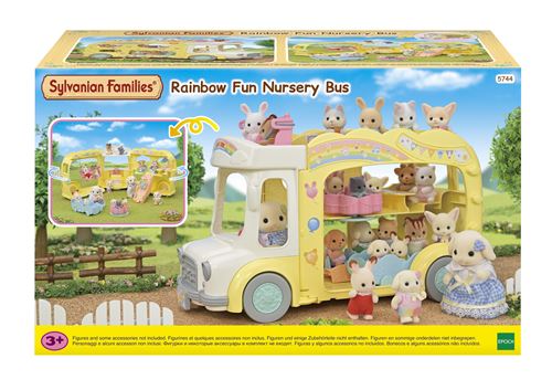 Véhicule Sylvanian Families Le bus et sa cour de récréation État correct - Sylvanian Families reconditionné disponible sur Fnac