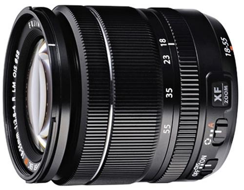 Objectif hybride Fujifilm XF 18-55mm f/2.8-4 R LM OIS noir État correct - Fujifilm reconditionné disponible sur Fnac
