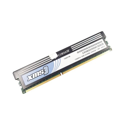 Barrette Mémoire 2Go RAM DDR3 Corsair XMS3 CMX6GX3M3A1333C9 DIMM État correct - N/A reconditionné disponible sur Fnac