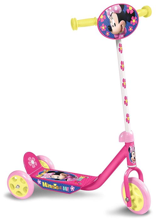 Disney Minnie Mouse 3-wiel kinderstep Marchepied Pour Enfant Fille Frein à pied Rose/Jaune État correct - Disney reconditionné disponible sur Fnac