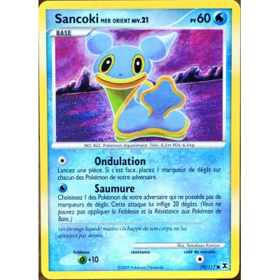 carte Pokémon 79 Sancoki Mer Orient Platine Rivaux Émergents État correct - Pokémon reconditionné disponible sur Fnac