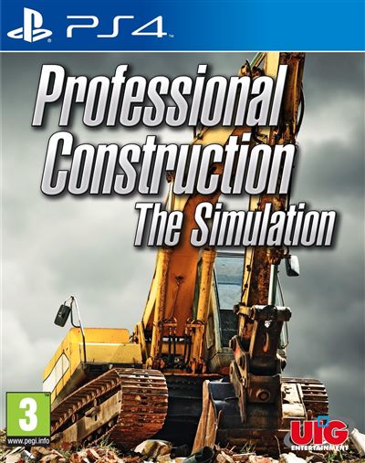 Acheter Professional Construction the Simulation PS4 État correct - 49,99 € Professional Construction the Simulation PS4 État correct - Exertis France reconditionné disponible sur Fnac