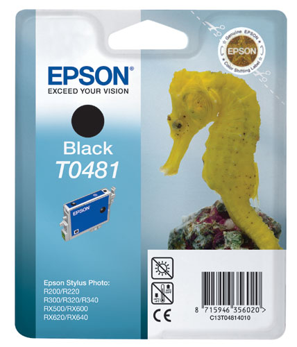 Cartouche d'encre Epson Hippocampe Noir État correct - Epson reconditionné disponible sur Fnac