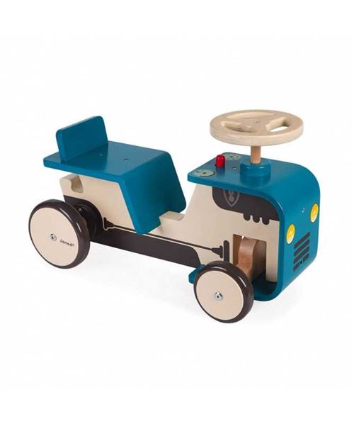 Porteur tracteur en bois Janod État correct - N/A reconditionné disponible sur Fnac