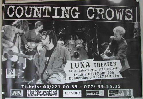 Acheter Counting Crows - 67x98 cm - AFFICHE / POSTER État correct - 17,99 € Counting Crows - 67x98 cm - AFFICHE / POSTER État correct - N/A reconditionné disponible sur Fnac