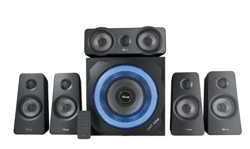 Kit d’enceintes 5.1 Surround Trust GXT 658 Tytan Noir État correct - Trust reconditionné disponible sur Fnac