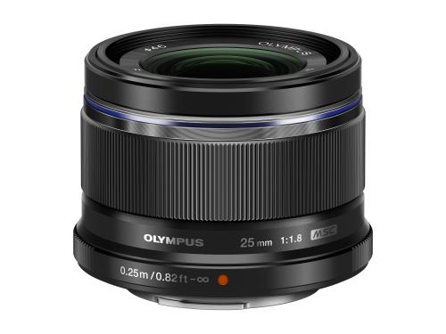 Objectif hybride Olympus M.Zuiko Digital 25mm f/1.8 MSC noir État correct - Olympus reconditionné disponible sur Fnac
