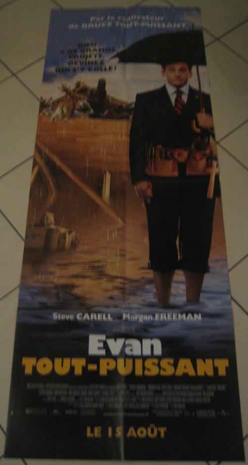 Acheter Evan Tout Puissant AFFICHE CINEMA ORIGINALE État correct - 13,99 € Evan Tout Puissant AFFICHE CINEMA ORIGINALE État correct - reconditionné disponible sur Fnac