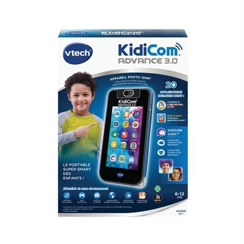 Portable pour les juniors Vtech KidiCom Advance 3.0 Noir État correct - VTech Baby reconditionné disponible sur Fnac
