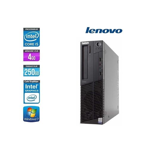 Acheter PC lenovo thinkcentre desktop m82 i5 3470 3.2ghz État correct - 159,00 € PC lenovo thinkcentre desktop m82 i5 3470 3.2ghz État correct - N/A reconditionné disponible sur Fnac