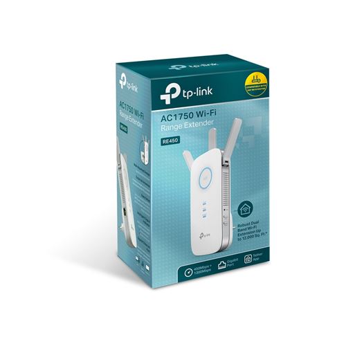 Répéteur WiFi Tp-Link AC 1750 RE450 Blanc État correct - TP-Link reconditionné disponible sur Fnac
