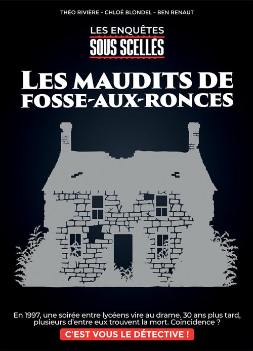 Jeu d'enquête Enigami Sous Scellés Les Maudits de Fosse-Aux-Ronces État correct - N/A reconditionné disponible sur Fnac