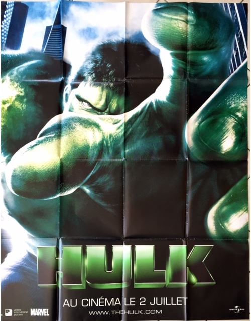 Hulk AFFICHE CINEMA ORIGINALE État correct - N/A reconditionné disponible sur Fnac