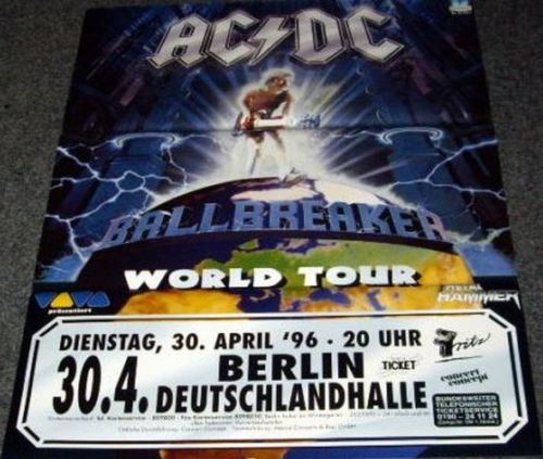 AC/DC - 60x84 cm - AFFICHE / POSTER État correct - N/A reconditionné disponible sur Fnac