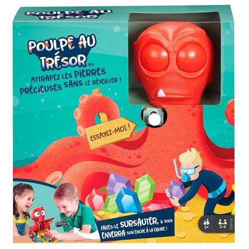 Acheter Jeu de société Mattel Poulpe au trésor État correct - 31,21 € Jeu de société Mattel Poulpe au trésor État correct - Mattel reconditionné disponible sur Fnac