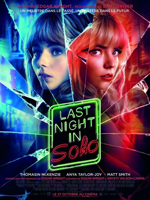 Affiche de Cinéma Originale - Last Night In Soho - 2021 - Anya Taylor-Joy - 40x60cm État correct - N/A reconditionné disponible sur Fnac