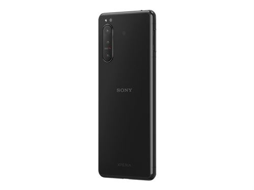 Sony XPERIA 5 II - 5G smartphone - double SIM - RAM 8 Go / Mémoire interne 128 Go - microSD slot - écran OEL - 6.1"" - 2520 x 1080 pixels (120 Hz) - 3 x caméras arrière 12 MP, 12 MP, 12 MP - front camera 8 MP - noir État correct - N/A reconditionné disponible sur Fnac