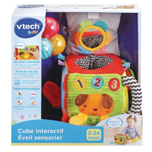 Cube interactif éveil sensoriel Vtech Baby État correct - VTech Baby reconditionné disponible sur Fnac