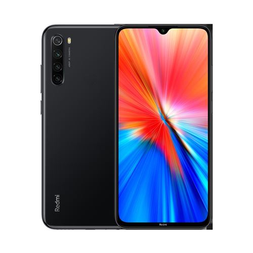 SmartPhone Xiaomi Redmi Note 8 M1908C3JGG 6.3 FHD MediaTek Helio G85 4Go 64Go Android 11 Noir