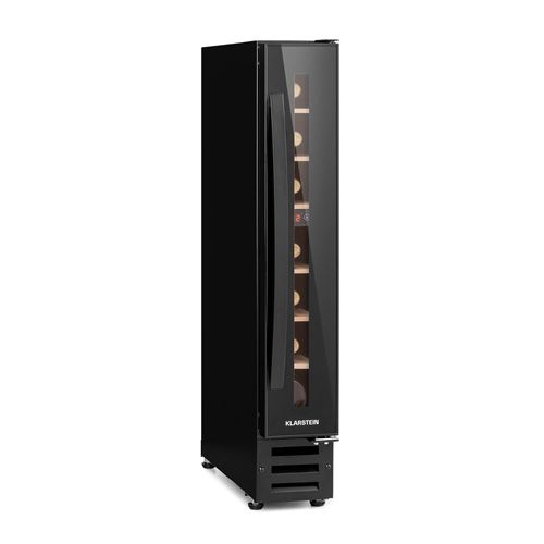 Cave à vin encastrable Klarstein Vinovilla 7 Built-in Uno Onyx verre noir inox État correct - N/A reconditionné disponible sur Fnac