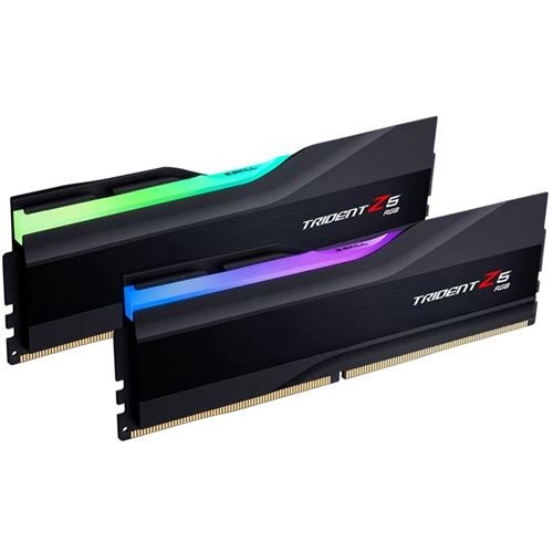 Mémoire RAM G.Skill Trident Z5 RGB F5-7200J3445G16GX2-TZ5RK 32Go (2x16Go) DDR5 7200MHz CL34 Noir État correct - N/A reconditionné disponible sur Fnac