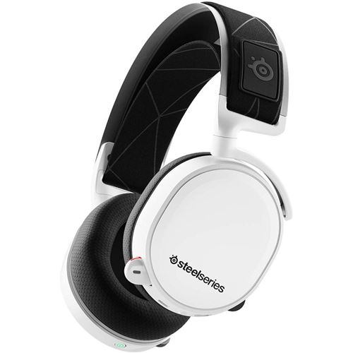 Micro-casque Gaming sans fil SteelSeries Arctis 7 Blanc 2019 État correct - SteelSeries reconditionné disponible sur Fnac