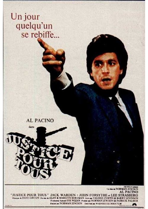 Justice Pour Tous AFFICHE CINEMA ORIGINALE État correct - N/A reconditionné disponible sur Fnac