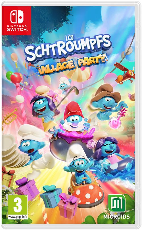 Les Schtroumpfs Village Party Nintendo Switch État correct - Microids Distribution reconditionné disponible sur Fnac