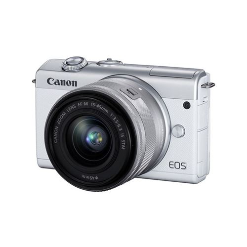 Acheter Canon EOS M200 - Appareil photo numérique - sans miroir - 24.1 MP - APS-C - 4K / 25 pi/s - 3x zoom optique objectif EF-M 15 - 45 mm IS STM - Wi-Fi, Bluetooth - blanc État correct - 540,99 € Canon EOS M200 - Appareil photo numérique - sans miroir - 24.1 MP - APS-C - 4K / 25 pi/s - 3x zoom optique objectif EF-M 15 - 45 mm IS STM - Wi-Fi, Bluetooth - blanc État correct - Canon reconditionné disponible sur Fnac