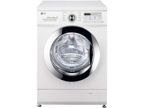 Lave-linge hublot LG FH496TDAD Blanc Reconditionné État correct - LG reconditionné disponible sur Fnac