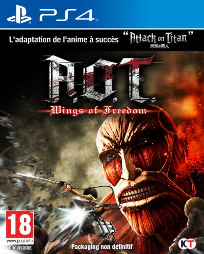 Acheter Attaque des Titans : Wings Of Freedom PS4 État correct - 39,99 € Attaque des Titans : Wings Of Freedom PS4 État correct - Koch Media reconditionné disponible sur Fnac